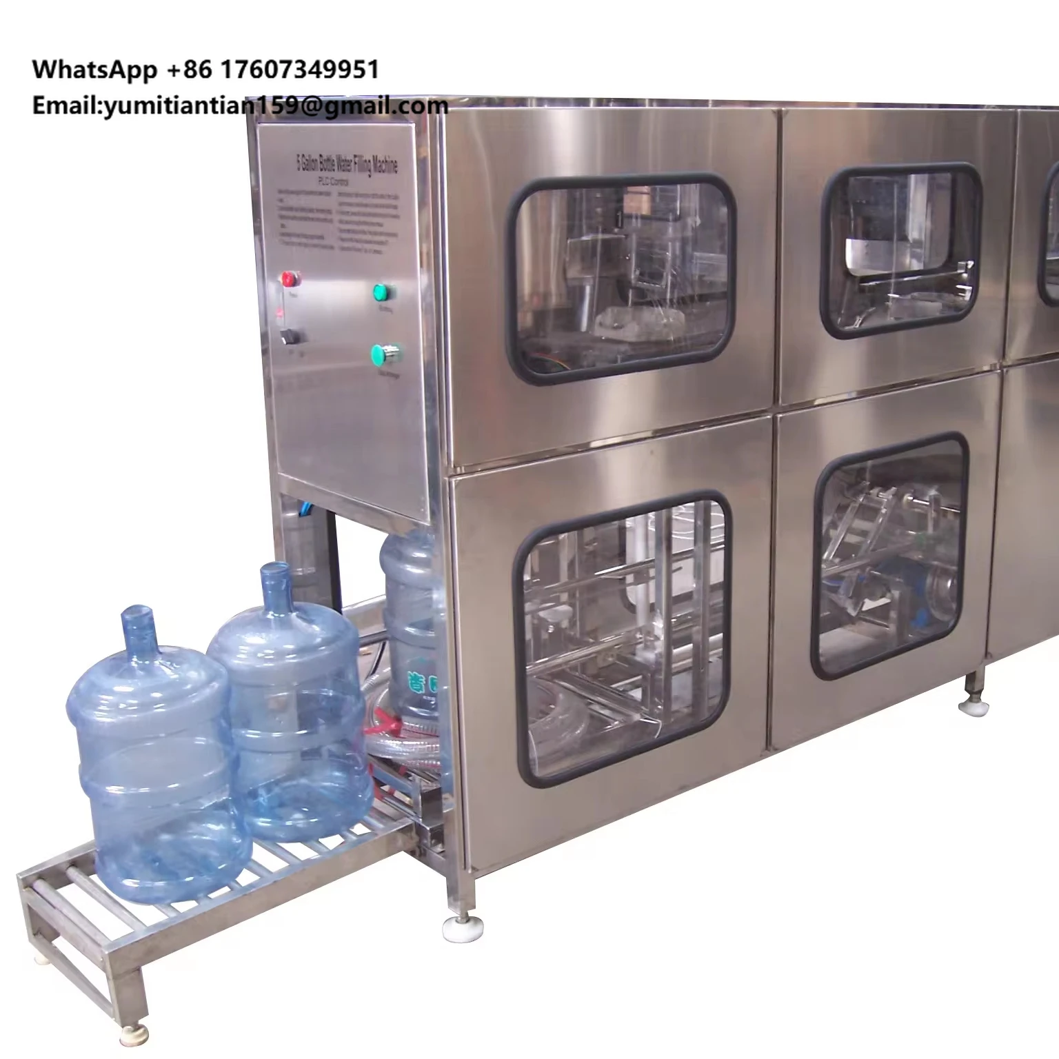 

5 Gallon Filling Machine for Pure Bottle Water Mineral Water Refilling Station with Washing, Sealing and Packing