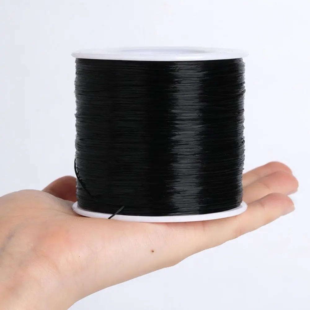 Strong Elastic Thread For Jewelry Beading Flat Stretchy String For Bracelet Necklace Repairing Polyester Crafting Cord