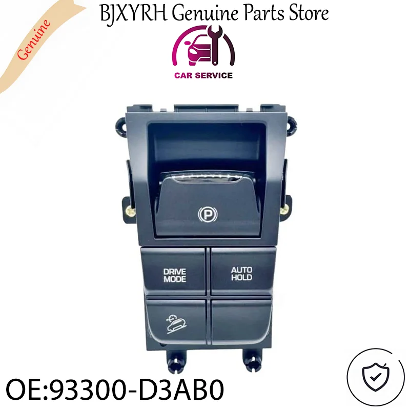 

93300D3AB0 Electronic Parking Brake Switch for Hyundai Tucson 2015-2020, Console Control Button OEM 93300-D3AB0
