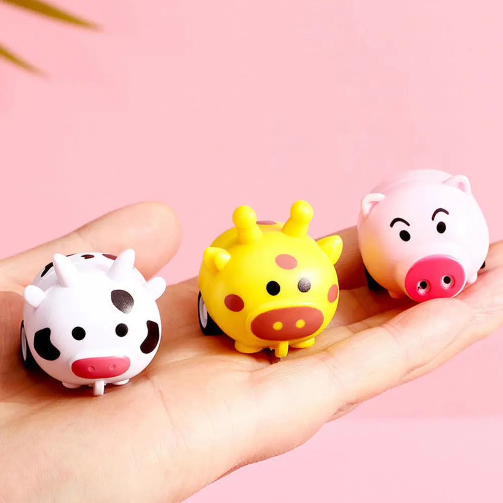 

12Pcs Pull-Back Vehicle Educational Playthings Kids Car Adorable Shape Miniature Colorful Vehicle Models Kids Car Toy