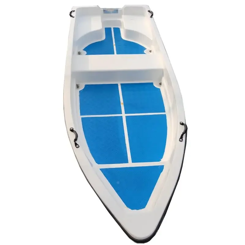 Double-layer Thickened Fiberglass Boat, Lifeboat, Assault Boat, Fishing Boat, with Self-drainage,