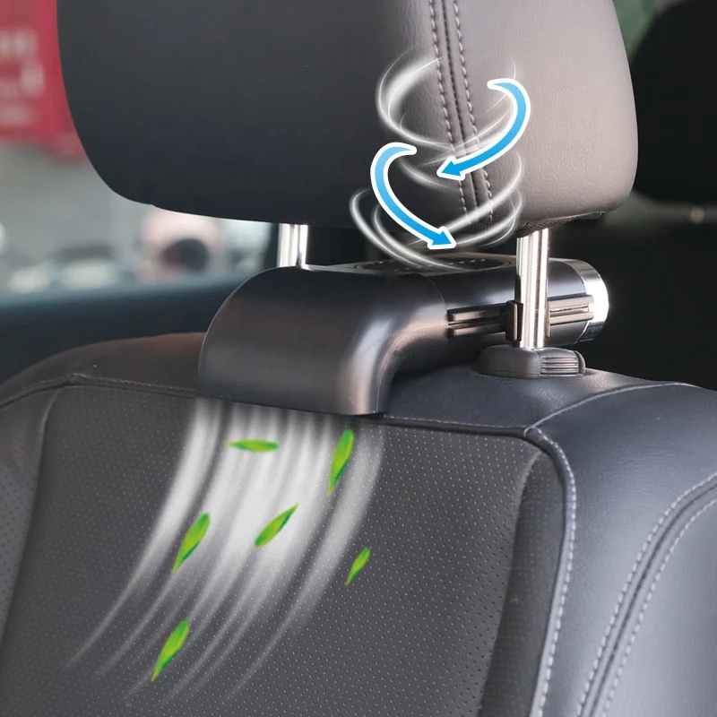 

OEM Оригинальный заводской 5 В USB-вентилятор для автомобильного сиденья Пластиковый внутренний охлаждающий воздушный охладитель с CE OEM ODM Охладитель спинки Автомобильный вентилятор