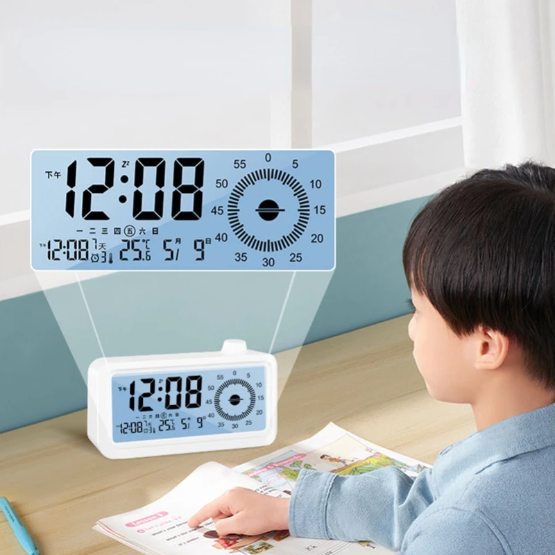 Ticktockery Visual Timer Alarm Clock Children Learning Self-Discipline Timing Reminder Homework Time Manager