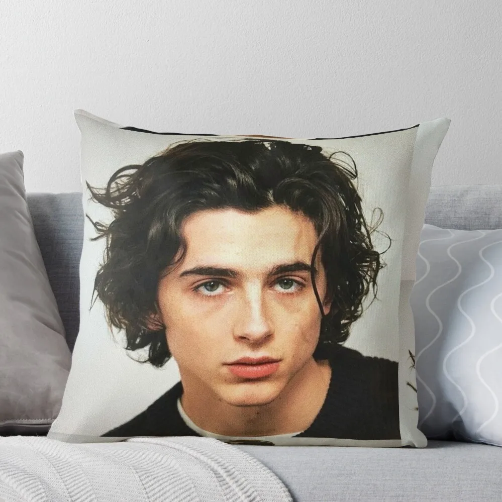 Timothee Chalamet Throw Pillow Cushions For Children Custom Cushion Photo