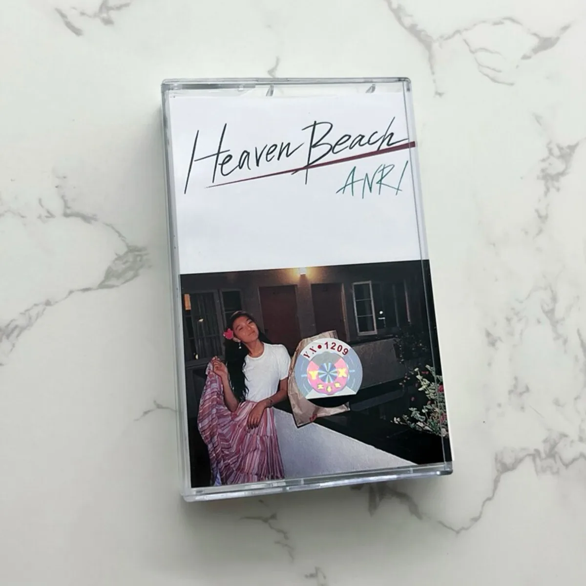 Anri Heaven Beach Cassette Tape Japanese City Pop Vintage Retro Music with Lyric Book for J-Pop Fans and Collectors
