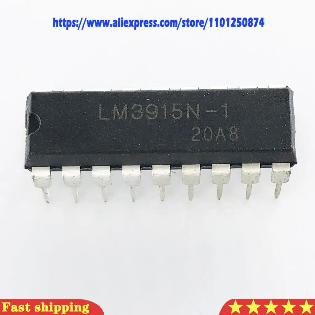 5PCS LM3914N-1 LM3915N-1 LM3916N-1 DIP LM3914N LM3915N LM3916N DIP-18 LM3914 LM3915 LM3916 DIP18