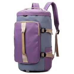 Bolsas de viaje con paneles para mujer, bolsa de viaje Oxford impermeable, equipaje, organizador de viaje grande, bolsa de lona grande de alta calidad