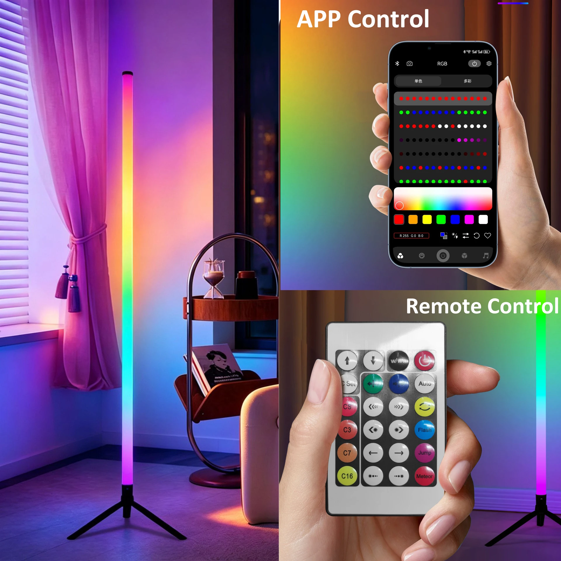 luminaria-de-chao-de-canto-led-rgb-de-120cm-com-sincronizacao-musical-e-16-milhoes-de-cores-controle-por-aplicativo-e-remoto-para-sala-de-estar-quarto-e-sala-de-jogos