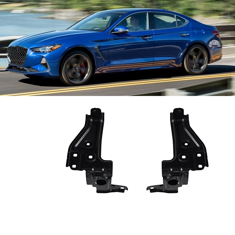 1Pair Car Front Side Surround Bracket Support 41355A2F563 41355A2F564 For BMW G70 2022-2024 Accessories Bumper Enclosure Bracket