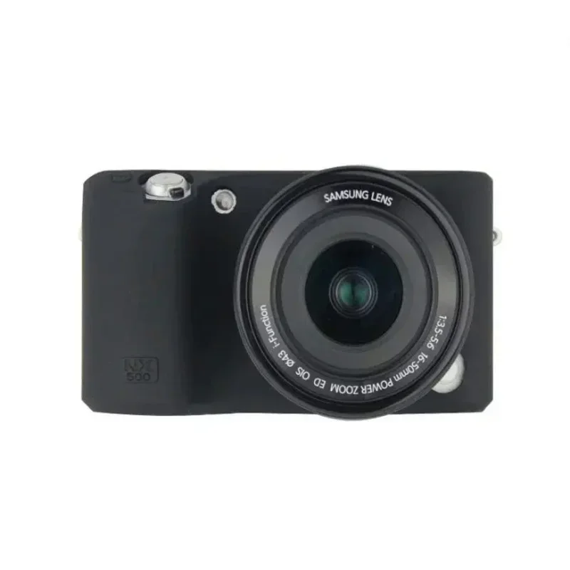 

For Samsung NX500 NX-500 mirrorless system camera soft silicone rubber camera protective body Cover Case skin camera case bag