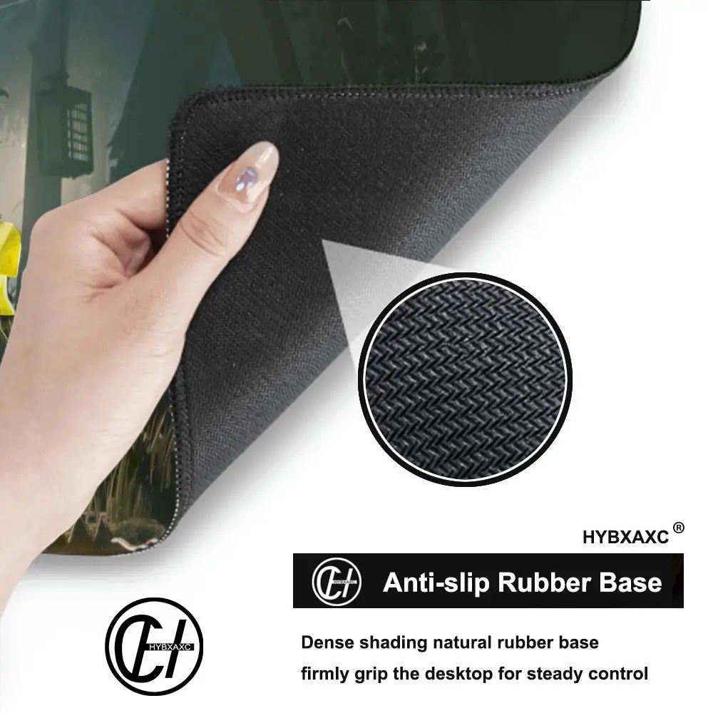 Little Nightmares Game Muismat Groot toetsenbord Bureaumat Gaming Muismat LockEdge Antislipmat