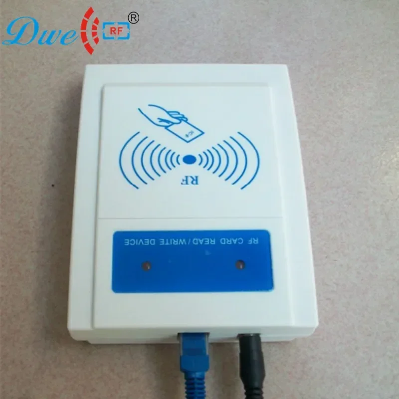 Lettore di smart card per controllo accessi lan rfid di rete tcp ip ISO14443A rj45 da 13,56 mhz