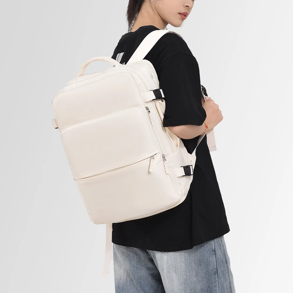 حقيبة ظهر للسفر ذات سعة كبيرة، حقيبة ظهر نسائية، حقيبة كمبيوتر محمول للعمل والتنقل، حقيبة ظهر للطلاب