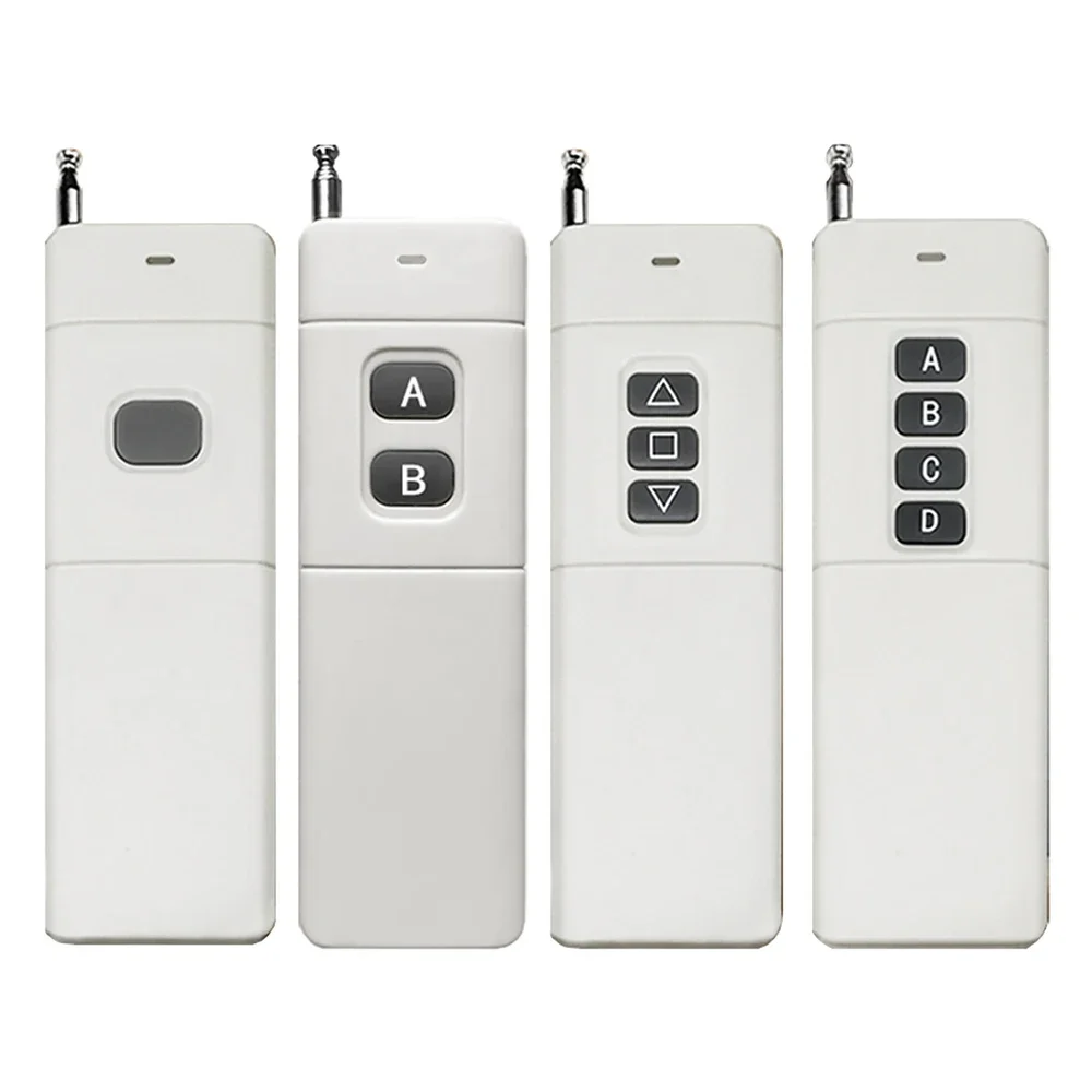 

433MHz wireless remote control switch, remote control range exceeds 3000 meters, 16A relay receiver module, 100-40V light, suita