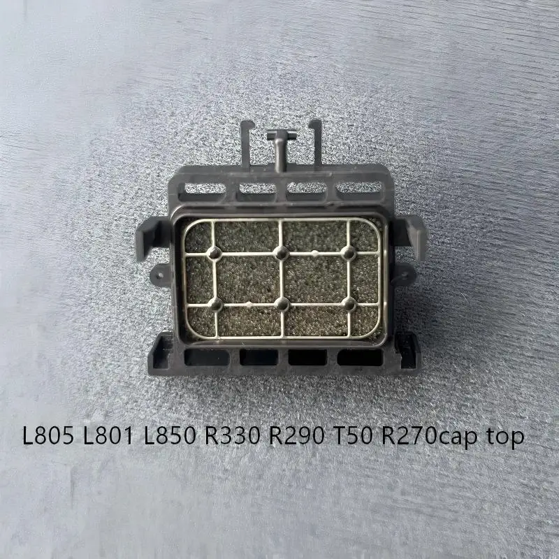 2PCSInkjet Printer Capping Station Cap Top for L800 L850 L1300 L1800 1390 1400 P50 T50 Ink Pad Printing Machinery Parts New