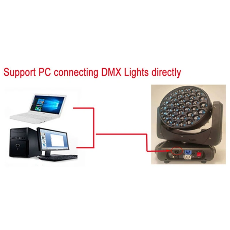 RS485 DMX512 Converter Cable Stage Lighting Controller Adapter Equipment LED Control Cable