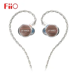 FiiO FP3 14.5mm Planar Diaphragm Driver In-Ear Earphone HiFi Audio, Wood faceplate, 0.78mm Cable for for Audiophile Music