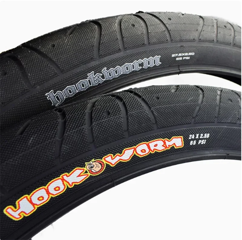 MAXXIS Hookworm 26x2.5 Fahrradreifen BMX Drahtreifen Clincher-Reifen/Schlauch für Street Park Vert Flatland 26 27.5 29 Zoll Größen – Detail 4