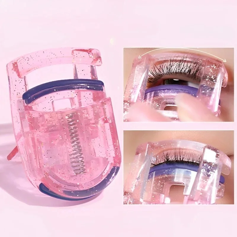 Professional Mini Eyelash Curler Portable Fash Eye Lashes Curling Clips Beauty Sunflower Curler Makeup Accessories Eyelash Tool