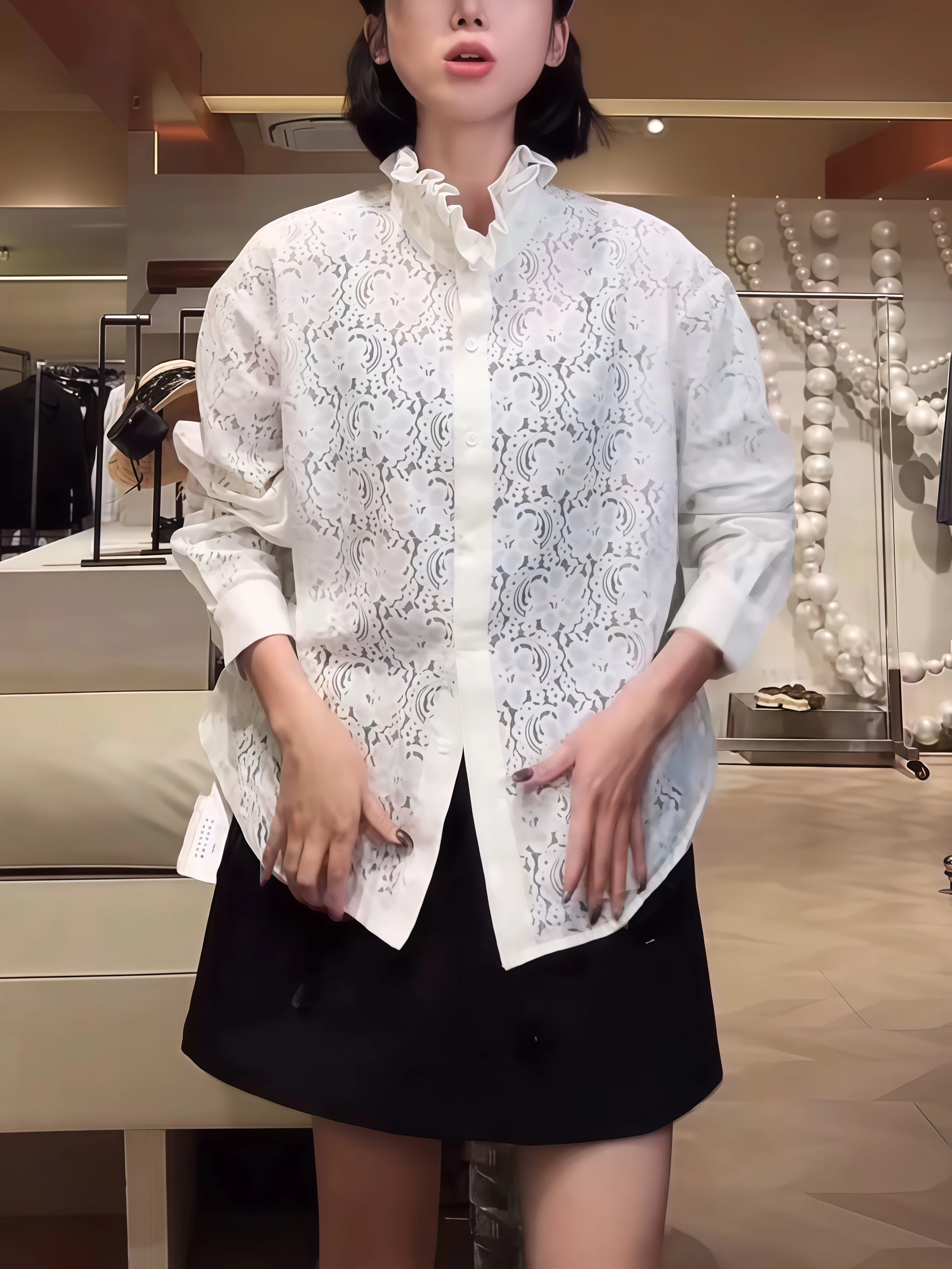 

Свободное длинное пальто с высоким воротником для женщин, корейский стиль, модный дизайн, осень-зима, новинка, верхняя одежда