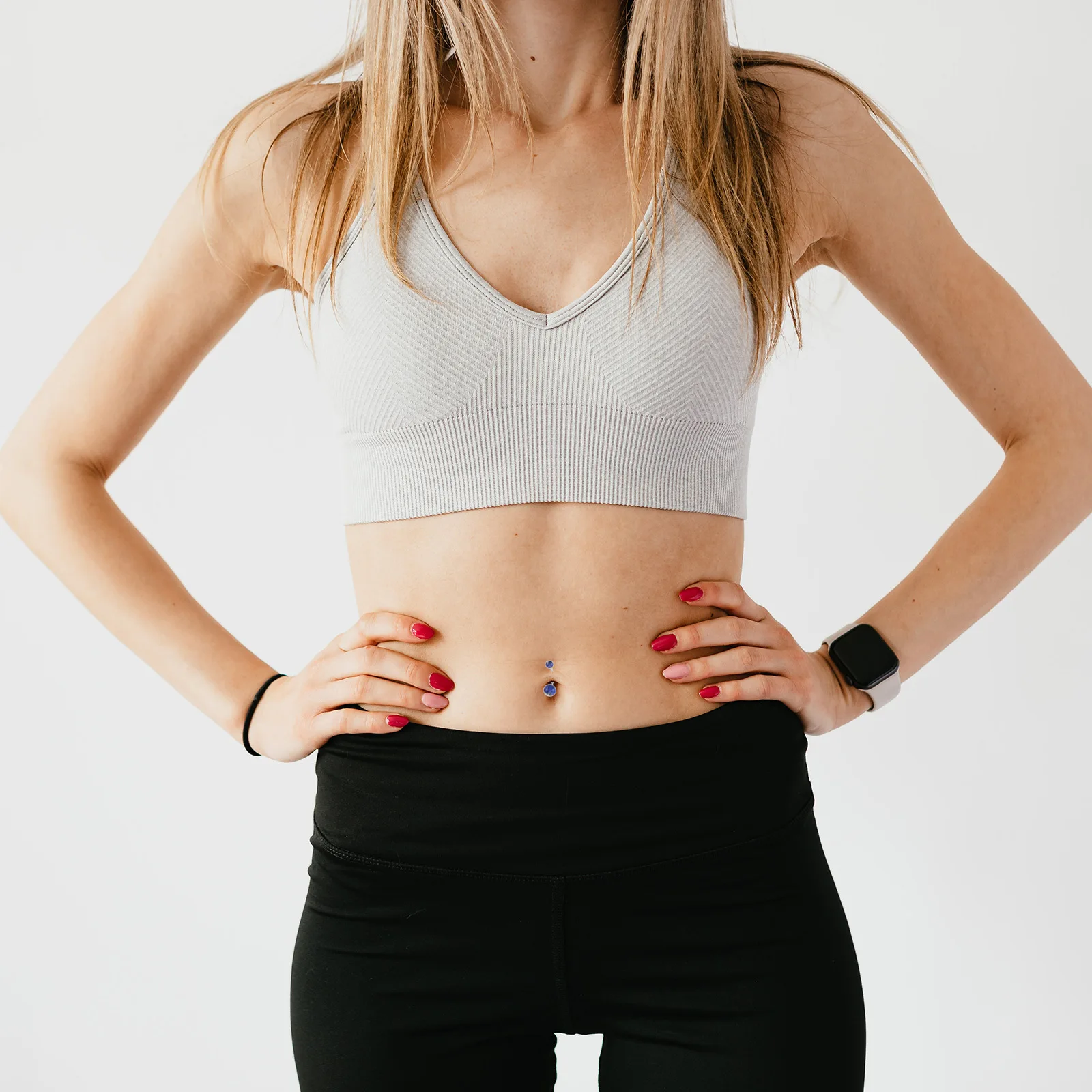 

100 Pcs Navel Ring The Rings Acrylic Belly Barbell Body Piercing Jewelry Women's