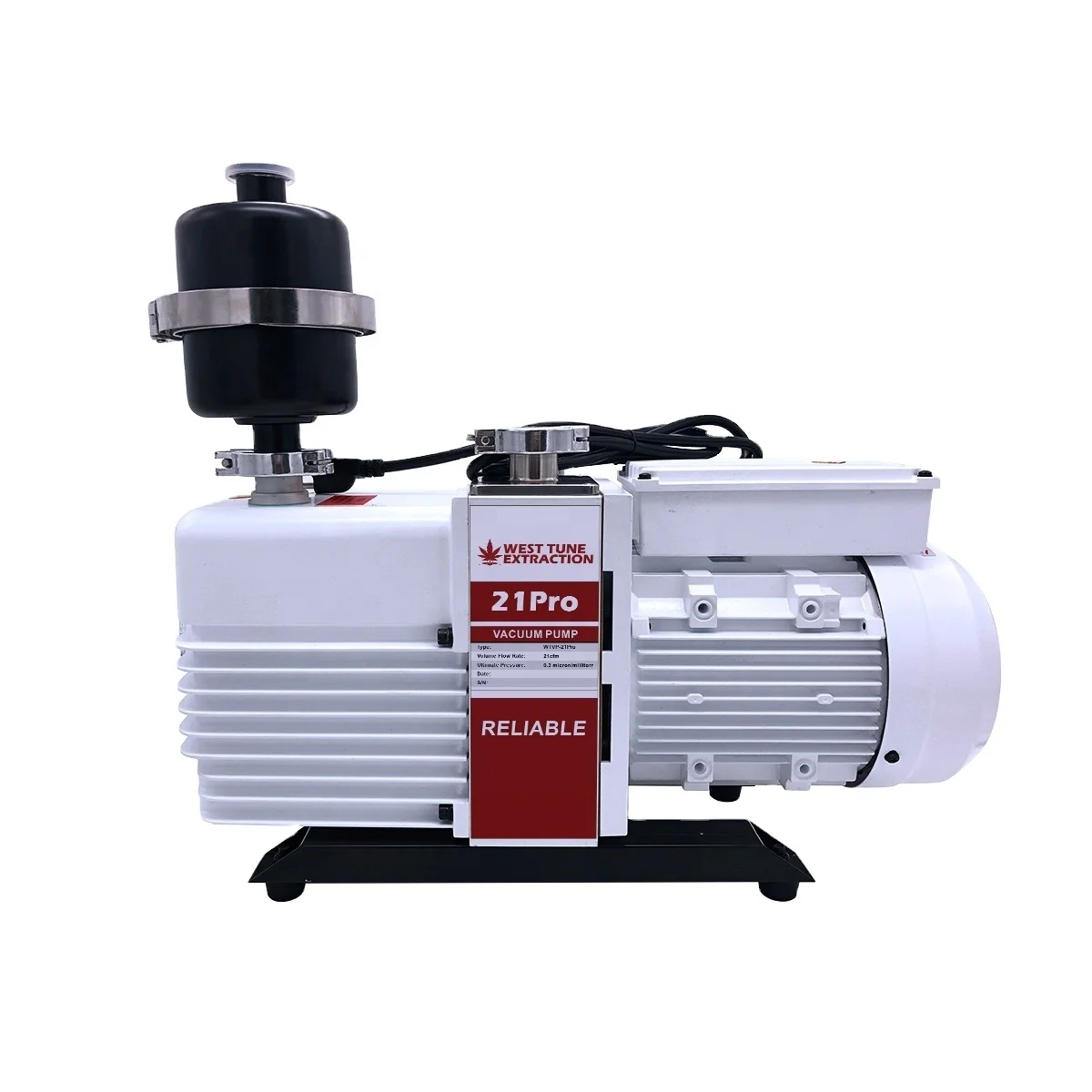West Tune WTVP-21Pro 21cfm Corro sion resiste la pompa elettrica ad alto vuoto a palette rotanti a 2 stadi