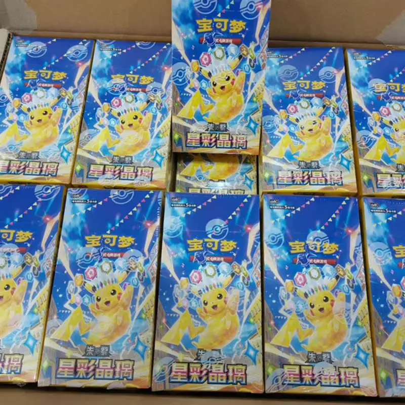PTCG Pokémon 17.0 Karte Vereinfachtes Chinesisch Star Crystal Erweiterungs-Booster-Box Geschenk-Sammlung Spielzeug Auf Lager Seltene Sammelkarte