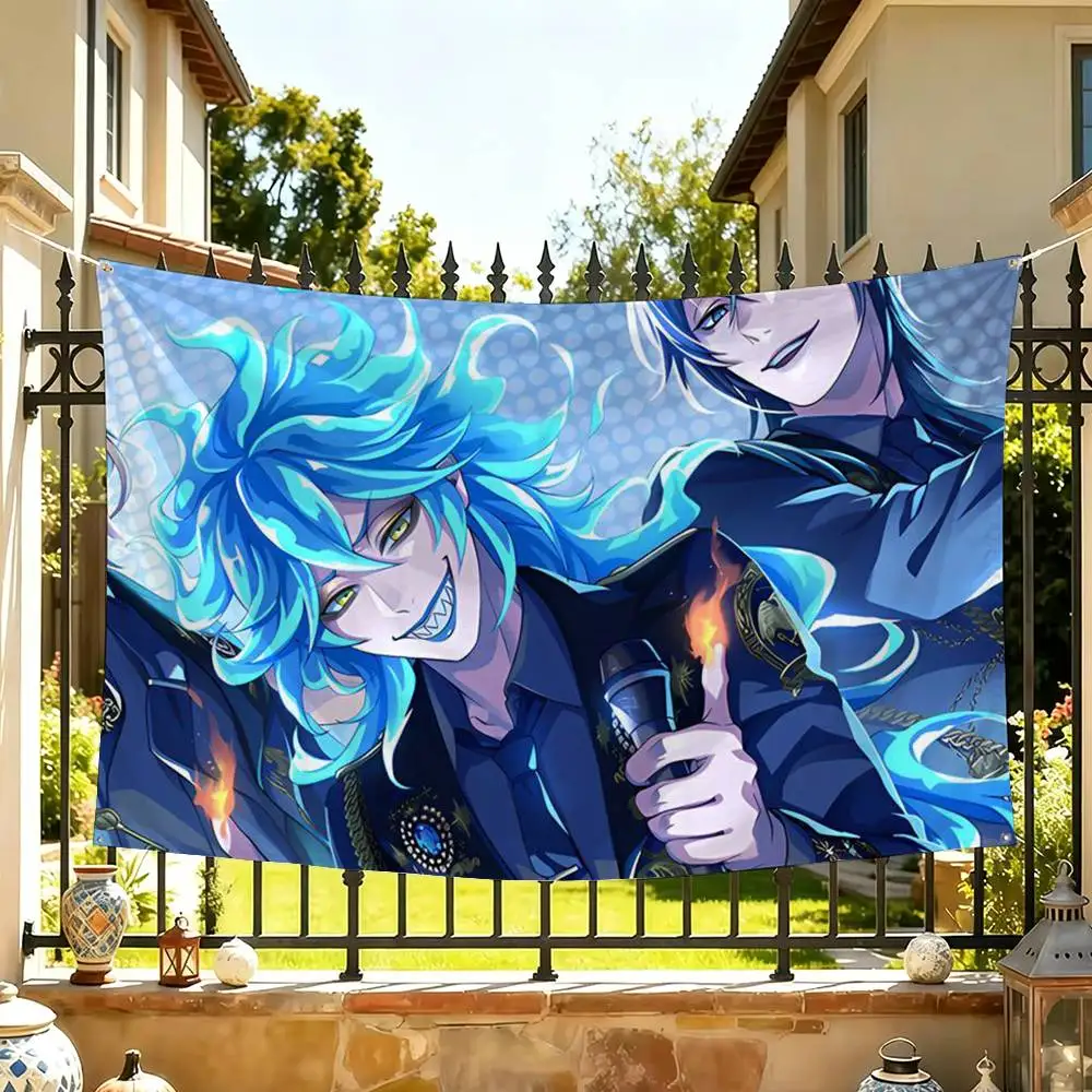 Twisted wonderland game  Flag Suitable For Party Club Outdoor Interior Wall Decoration Banner Fans Gift