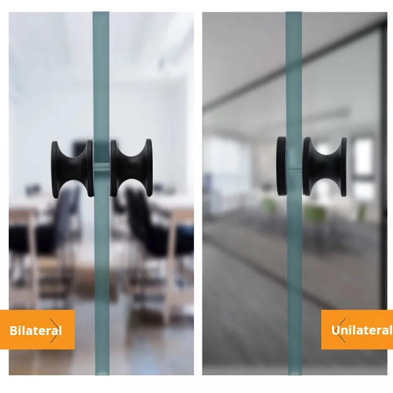 1 قطعة مقبض الباب الزجاجي باب الحمام غرفة الاستحمام مكتب خزانة مشروبات عرض خزانة باب الحظيرة مقبض صغير مستدير ثقب واحد