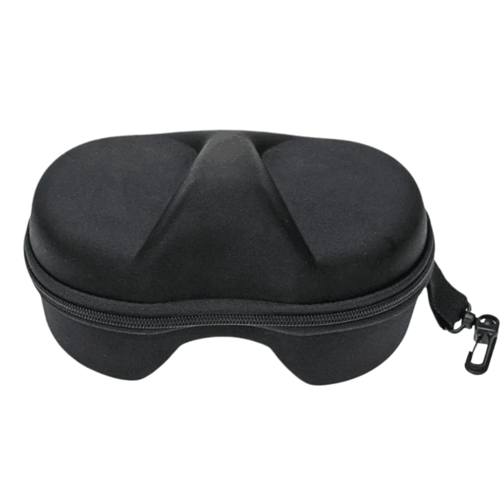 Zippered Diving Goggles Storage Case, Protective Hard Box for Ski Underwater Goggles, Water Sports Gear
