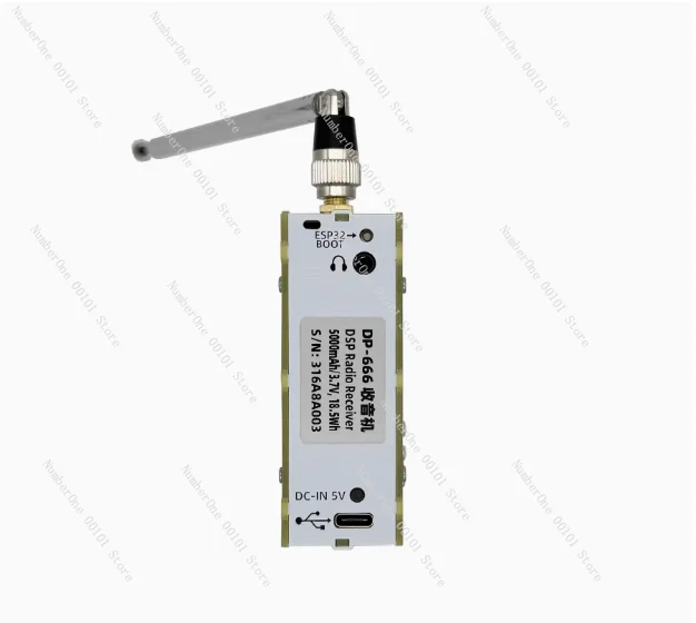 

New TEF6686 DSP Radio DP-666 High Sensitivity Full Band FM AM FM Shortwave