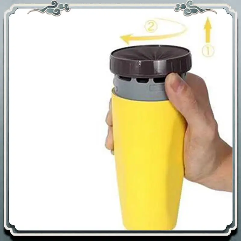 Durable French Twist Cup, Cold Drink Coffee Juice Cup, Portable Plastic Insulation, Coffee Straw Cup