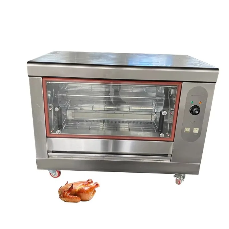 

Electric Rotating Roast Chicken Grill Machine for Roasting Chickens