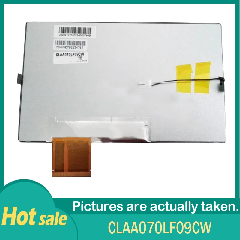 

100% Original CLAA070LF09CW 7.0inch 800*480 60pins Tft-Lcd Display