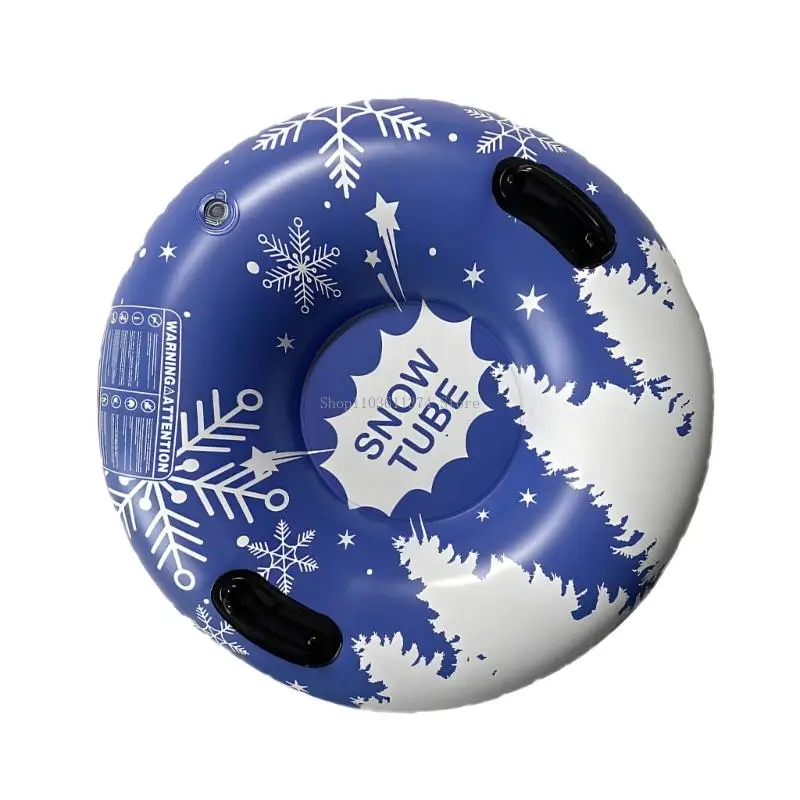 

Санная трубка из ПВХ, утолщенная лыжная трубка, складные снежные сани, аксессуары для катания на лыжах