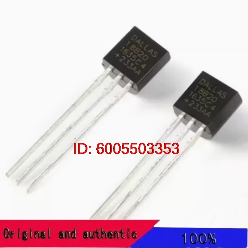 10PCS/DS18B20+ 18B20 TO92 Original Genuine Goods in Stock