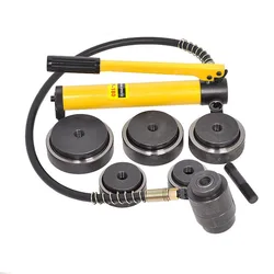 NEW Stainless steel hydraulic hole opener pull hole thin iron plate manual hole opener aluminum plate punching machine