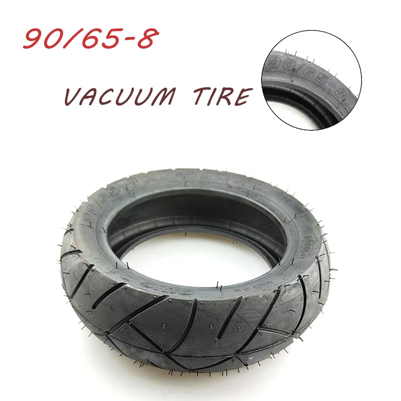 High quality tubeless tires 90/65-8 suitable for small monkey motorcycle accessories 8-inch road tires