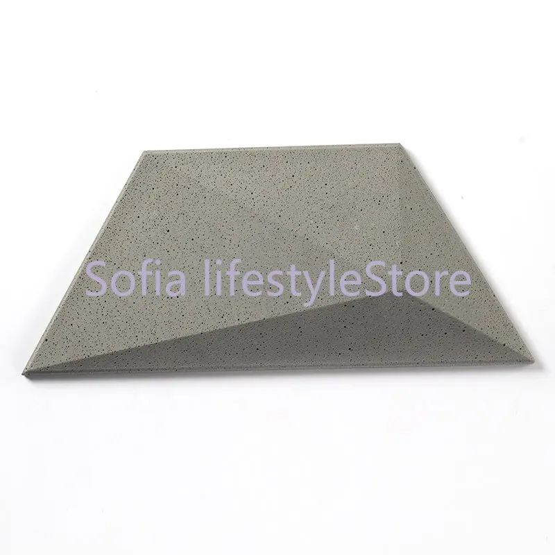 3D Silicone Concrete Mold Epoxy Resin Wall Plaster Mould Handmade Decorative Stone Tool