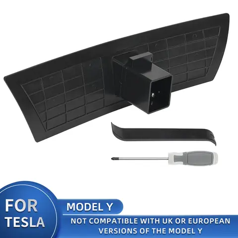 Magnetic Hitch Cover For Tesla Model Y (North America), Quick and Easy to Remove