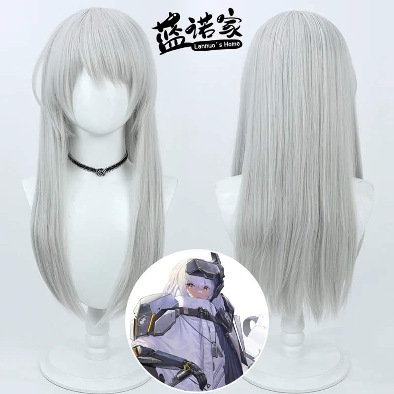 

Game GODDESS OF VICTORY: NIKKE Snow White Cosplay Wig Heat Resistant Synthetic Hair Halloween Party Role Play