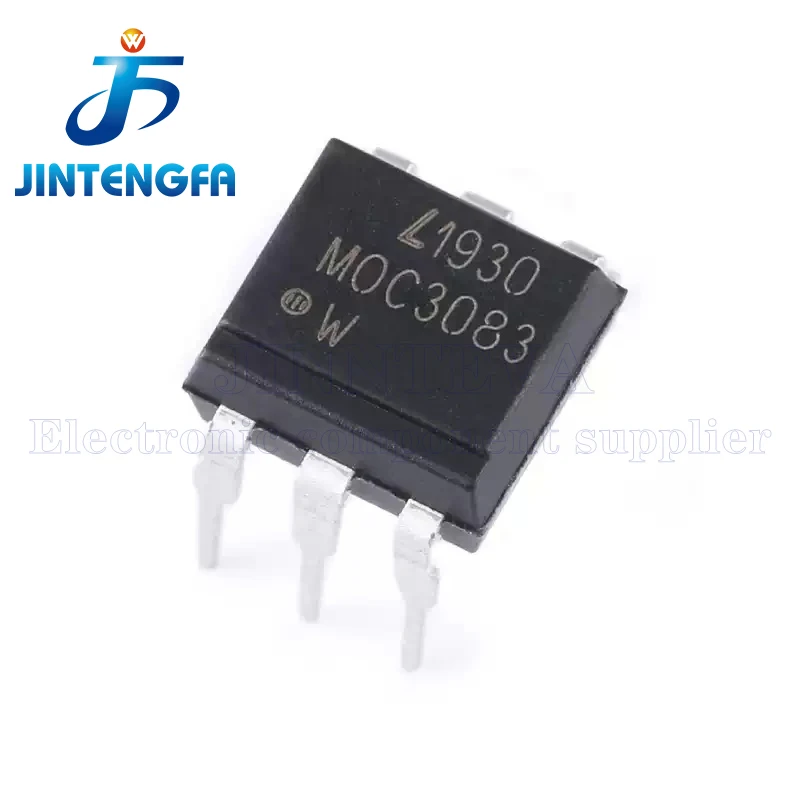 10PCS MOC3083 DIP-6 SMD-6 MOC3083S-TA1 MOC3083SR2M MOC3083M SMD Zero-Cross Optoisolators Triac Driver Output IC
