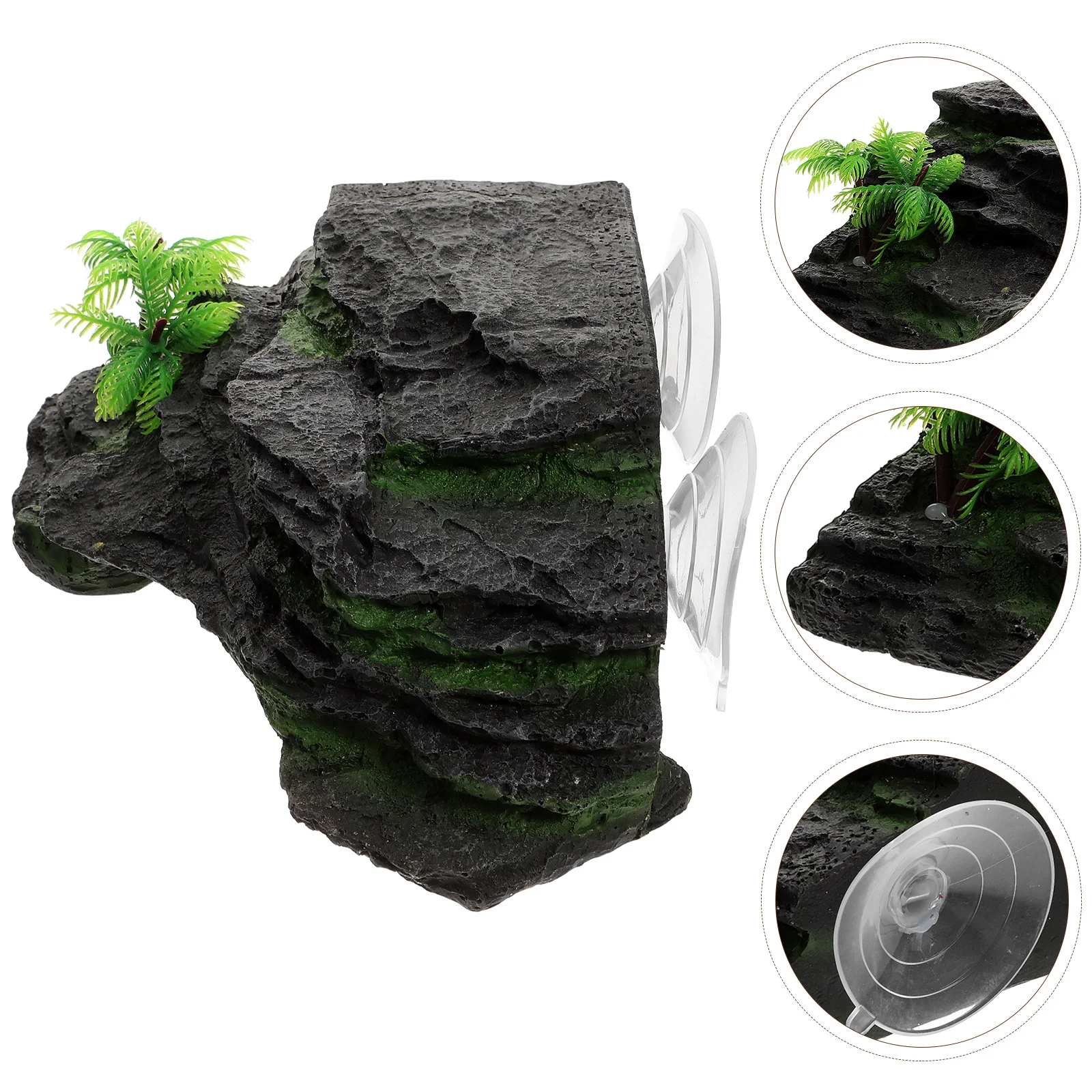 

Drying Platform Decoration Basking Area Tank Aquarium Synthetic Resin Decorations Resting