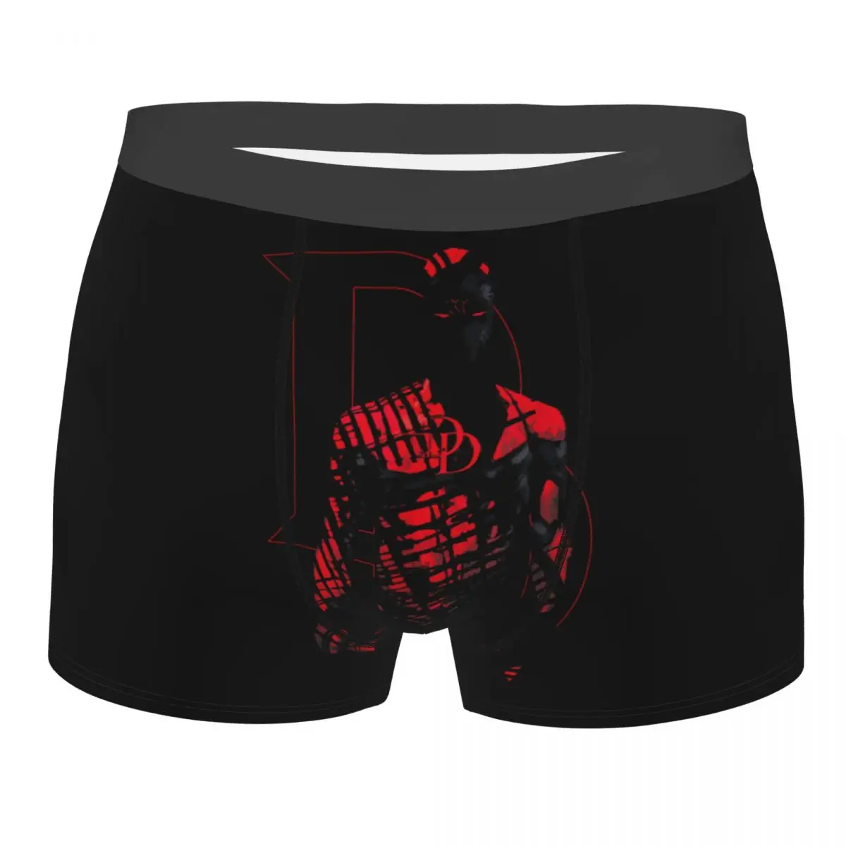 

Men Comics Retro Daredevil Underwear TV Series Novelty Boxer Briefs Shorts Panties Homme Soft Underpants