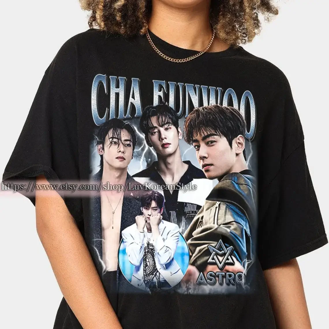 

Limited Cha Eun Woo Astro KPop Tshirt Vintage Unisex Shirt