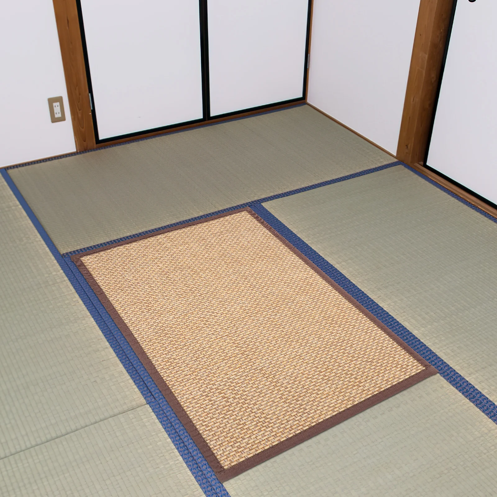 

Bamboo Woven Floor Cushion Handmade Sitting Mat For Meditation Yoga Living Room Bedroom Office Indoor Seat Pad Large Comfortable