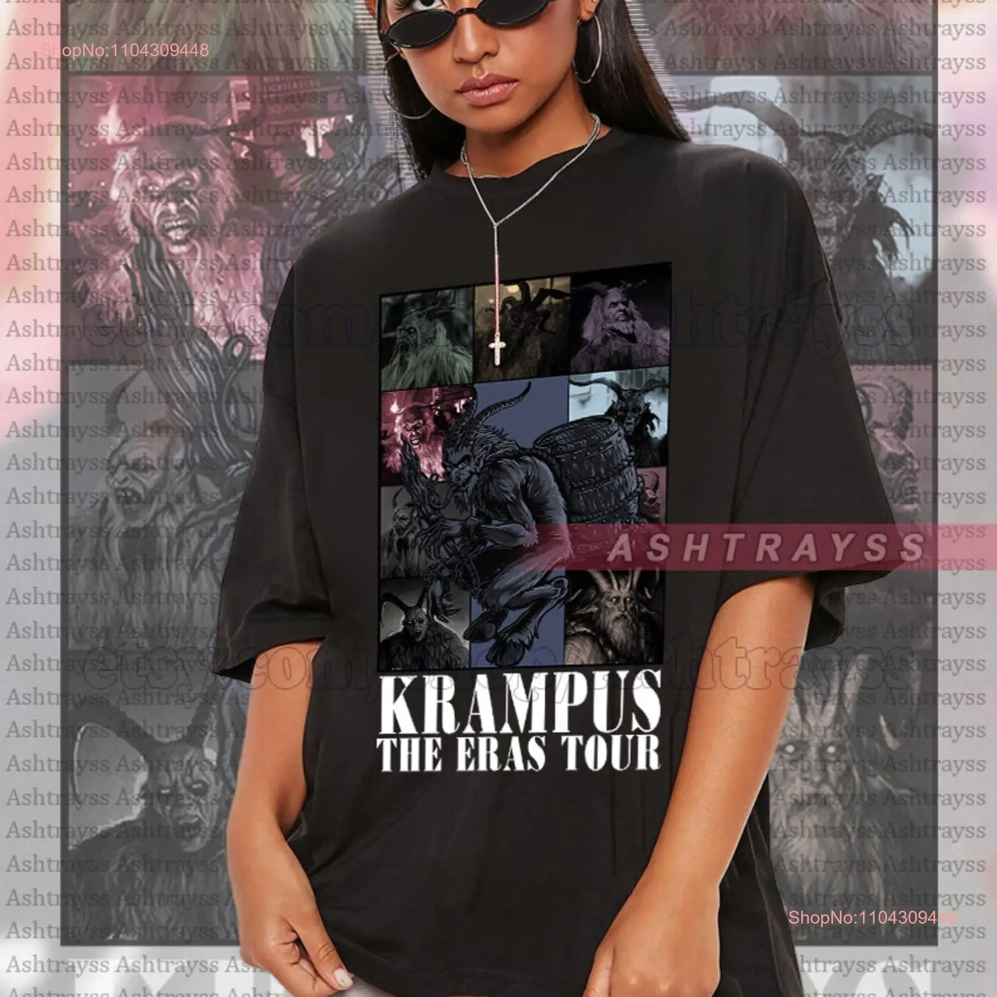 Krampus The Eras Tour tee long or short sleeves