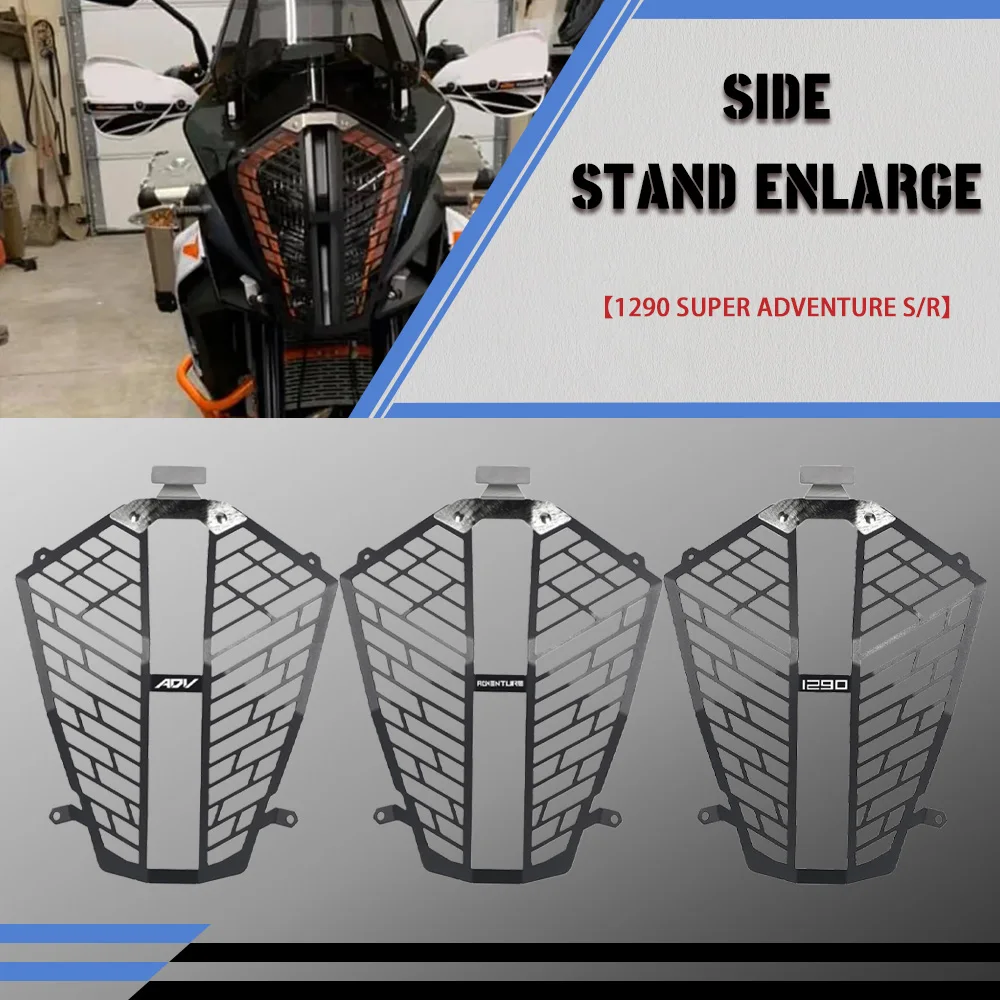 

New For KTM 1290 SUPER ADVENTURE ADV S R Motorcycle Headlight Grille Guard Protection Cover 2017 2018 2019 2020 1290SuperADV R/S