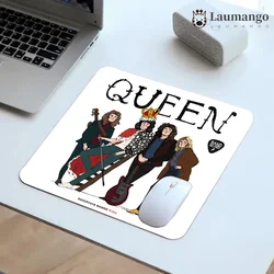 Alfombrilla de ratón pequeña de Freddie Mercury para Gamer, accesorios de escritorio para juegos, alfombrilla de Anime, alfombras de mesa para Pc, alfombrilla de ratón, alfombrilla de escritorio para computadora Queen