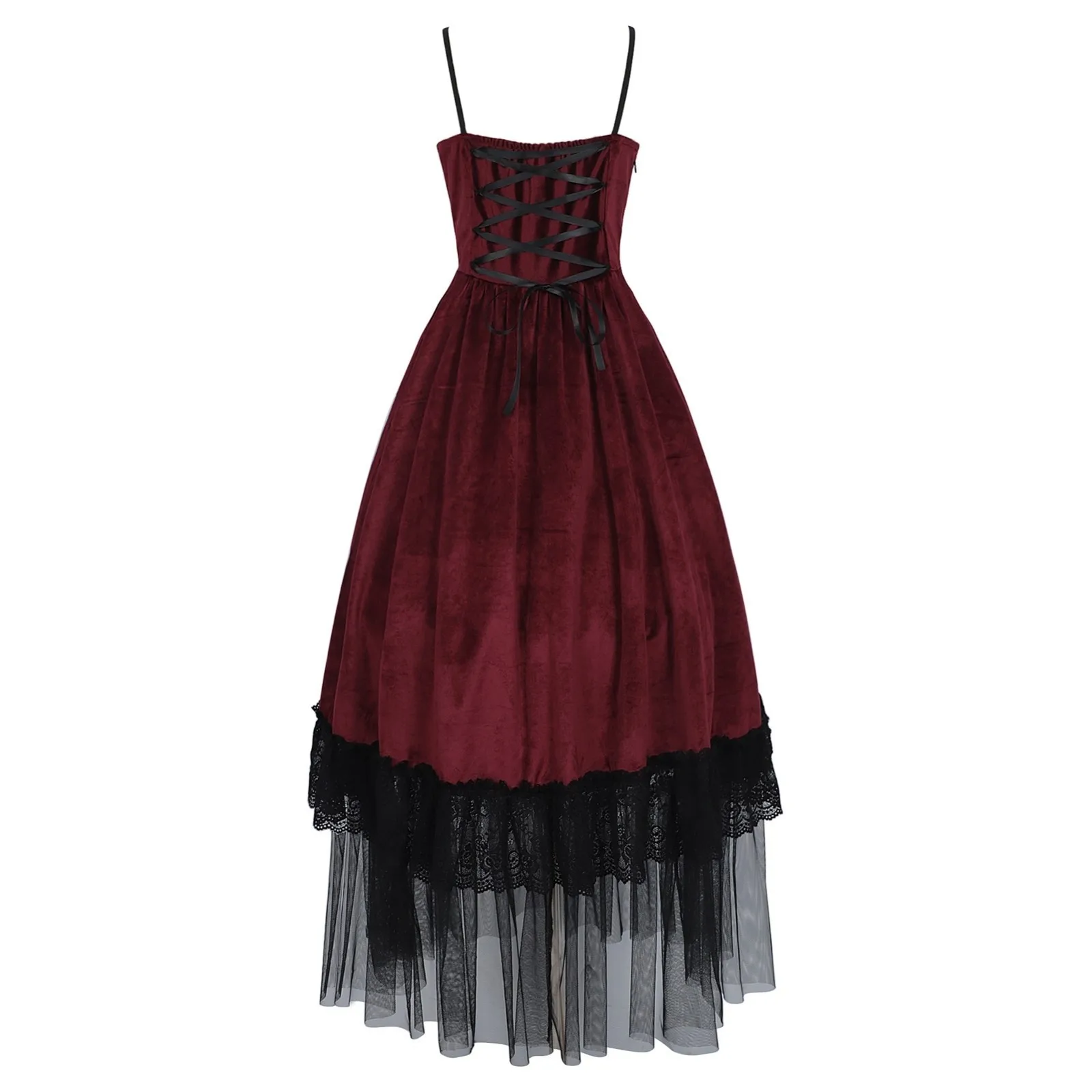 Women'S Court Retro Dance Performance Costumes Ladies' Evening Gowns Dresses Performance Costumes Vestido Mujer Summer Dress